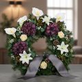 Umelá kala so žltými tyčinkami, ozdobné kvety, 35 cm, 10 kusov | Floristik24.sk