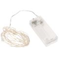 Floristik24 LED reťazové svetlá do interiéru, na batérie, teplá biela, 30 LED diód, 3 m, 6 kusov