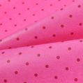 Floristik24 Manžetový papier 25cm 100m bodky ružový