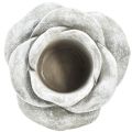 Ruža keramická dekorácia na hrob stolová dekorácia svietnik veľký Ø17cm V9cm | Floristik24.sk
