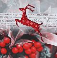 Floristik24 Vianočné pohľadnice 12,5x12,5cm 6ks